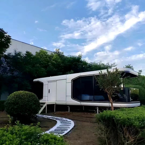 Contenedor de cápsula de Panel sándwich prefabricado Modular económico de alta calidad, Instalación rápida, fácil montaje, edificio de oficinas - Product Image 3