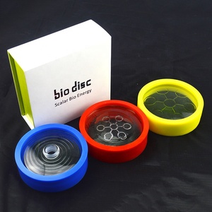 Disque Bio Alcalin Soudron 4 Ions Négatifs Énergie Alpha Spin Bio Disc Dernier Verre Énergétique 9Cm - Product Image 1