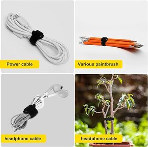 신발용 흰색 후크 앤 루프 테이프, 자가 접착식 사각형 테이프 - Product Image 4