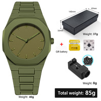 Jam Tangan Quartz Minimalis Pria dan Wanita Laris Manis, Jam Tangan Kasual Mewah untuk Dekorasi