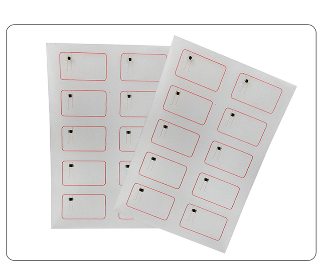 PVC Access Control Card with 125KHz 13.56MHz RFID Inlay A4 Sheet ID Card Prelam Inlay Sheet