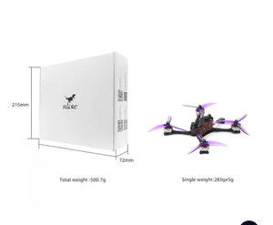 V2 Wind5ไลต์ <span class=keywords><strong>Hglrc</strong></span> 5นิ้ว FPV Racing BNF elrs 2.4G 6S 195mm ผู้ชมระยะฐานล้อ <span class=keywords><strong>F722</strong></span> Lite 350mW vtx - Product Image 4