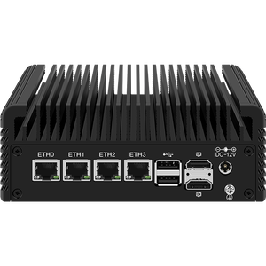 Мини-ПК Zynshield N100: Dual M.2 NVMe, 16 ГБ DDR5, 4x2,5 г Ethernet, двойной загрузочный, глобальные вилки (AU/US/EU) - Product Image 1