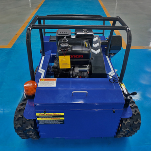 <span class=keywords><strong>Tondeuse</strong></span> à fléaux télécommandée sur chenilles tout-terrain, coupe-herbe à chenilles, vente directe usine pour ferme et jardin, vente en gros - Product Image 3