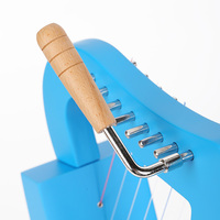 Professional 8-String Classical Harp Colorful Musical Instrument with OEM Factory Direct Parts & Accessories