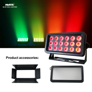 Projecteur d'extérieur IP65 18x20W RGBW 4-en-1 <span class=keywords><strong>City</strong></span> Color Uplight, étanche aux éclaboussures, pour lavage de façade urbaine, idéal pour événements DJ, émissions TV, clubs, bars, discothèques - Product Image 1