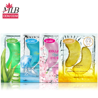 MLB soins de la peau Anti-âge hydratant hydratant supprimer sous les yeux patchs gonflés Gel Hydrogel cristal patch pour les yeux masque pour les yeux au collagène
