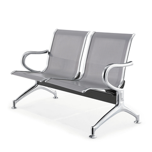 <span class=keywords><strong>Sillas</strong></span> <span class=keywords><strong>de</strong></span> <span class=keywords><strong>espera</strong></span> metálicas <span class=keywords><strong>para</strong></span> exteriores económicas y económicas <span class=keywords><strong>para</strong></span> 2 personas, diseño moderno <span class=keywords><strong>para</strong></span> aeropuertos y hospitales - Product Image 1