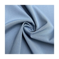 Tissu de veste d'extérieur confortable et doux en suède 100% polyester, imperméable, imprimé, personnalisé en usine