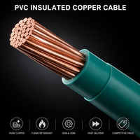 Cable Eléctrico THHN THW THWN-2 10AWG con Conductor de Cobre, Aislamiento de PVC y Revestimiento de Nailon, Estándar Americano para Equipos Eléctricos