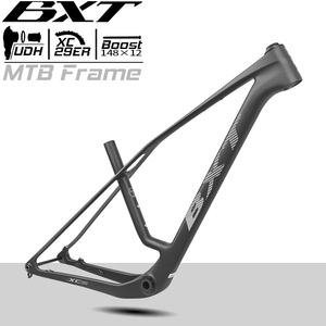 BXT MTB-086 29er Nuevo Cuadro de Carbono Rígido de 1100g para Bicicleta de Montaña con Freno de Disco UDH y Vertical Compliance - Product Image 1
