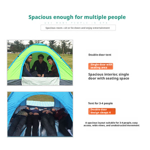 <span class=keywords><strong>Tente</strong></span> pliante automatique à prix spécial pour la vente en gros, plusieurs tailles, sans installation, pour la plage et le camping en extérieur - Product Image 5
