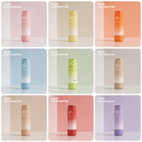 Flacon pompe sans air rechargeable 25ml 30ml 45ml, flacon de lotion sous vide à mécanisme rotatif avec noyau interne remplaçable pour emballage cosmétique
