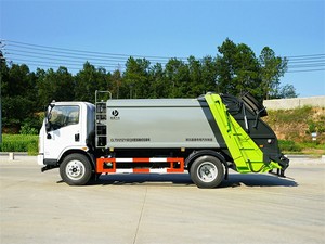 Camion compacteur de déchets Dongfeng 4X2 6/9m³ à faible coût pour la gestion des ordures résidentielles et le nettoyage communautaire - Product Image 3