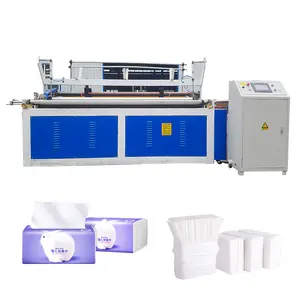 Machine de traitement de papier toilette à la mode, machines utilisées pour fabriquer du papier toilette