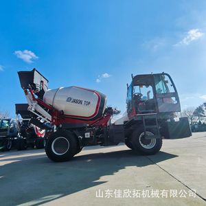 JASON <b>TOP</b> Four Wheel Drive Self <b>Loading</b> Concrete Mixer Truck Fully Hydraulic System For Small Construction Projects - Product Image 1