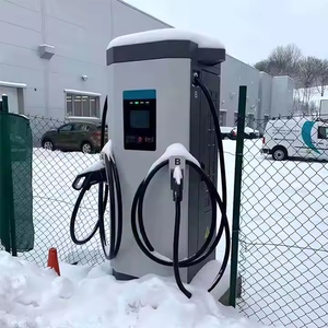 Borne de Recharge Rapide Commerciale DC 120kW Double Connecteur pour Véhicules Électriques avec Prise en Charge de Paiement Localisé (POS, RFID, APP) pour un Retour sur Investissement Rapide - Product Image 1