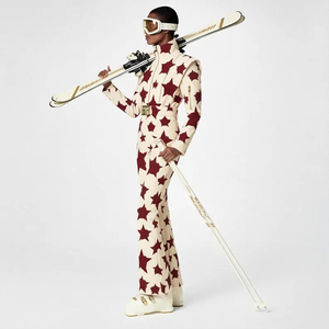 Combinaison de <span class=keywords><strong>ski</strong></span> et snowboard une pièce sur mesure pour <span class=keywords><strong>femme</strong></span> grande taille, imperméable, coupe-vent, isolée, pour l'extérieur, vente en gros, usine OEM - Product Image 3
