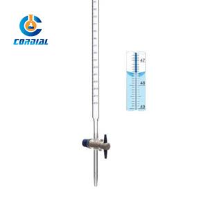 ก๊อกปิด-เปิดสารเคมีแบบตรงชนิด PTFE ยี่ห้อ CORDIAL พร้อมบัลลาสต์แบบ E และขีดบอกปริมาตรถาวร สำหรับใช้ในห้องปฏิบัติการ - Product Image 6