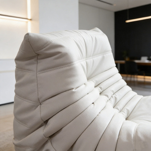 Productos de Almacén en EE. UU., Suministro Directo de Fábrica She-inn, Silla Ergonómica Impermeable de Cuero de Grano Completo Togoo para Dormitorio, Estilo Moderno - Product Image 1