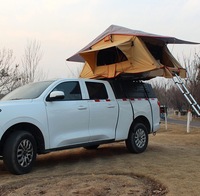 Camping Faltbares Weiches Dachzelt mit Automatischer Öffnung für 4x4-Fahrzeuge Vier-Jahreszeiten-Nutzung Oxford-Gewebe