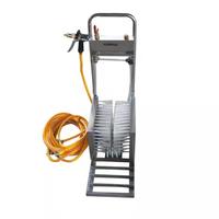 Nettoyeur de bottes électrique automatique avec processus de nettoyage à l'acide Utilisation agricole 84 cm X 25,5 cm