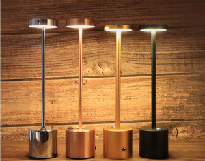 Nordic Simple Modern Metal Flexible Battery-Powered Desk <strong>Lamp</strong> <strong>Charge</strong> and Plug Dual Purpose Bedroom Ambiance <strong>Lamp</strong> - Product Image 1