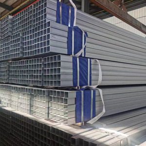 Tubería de Acero Galvanizado ASTM A500 Q235 ERW, Sección Hueca, Recubrimiento Z121-Z180, Tubería Rectangular de Acero Galvanizado - Product Image 1
