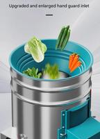 Broyeur de légumes broyeur d'herbe alimentation poulet cochon maison d'élevage broyeur de légumes électrique Melon découpeuse de légumes