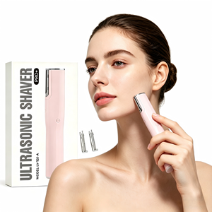 <span class=keywords><strong>Épilateur</strong></span> Rasoir Électrique Étanche Femme Best-Seller, Double Vitesse, Lames Remplaçables, Épilation Douce pour Peaux Sensibles, Utilisation Humide et Sèche - Product Image 1