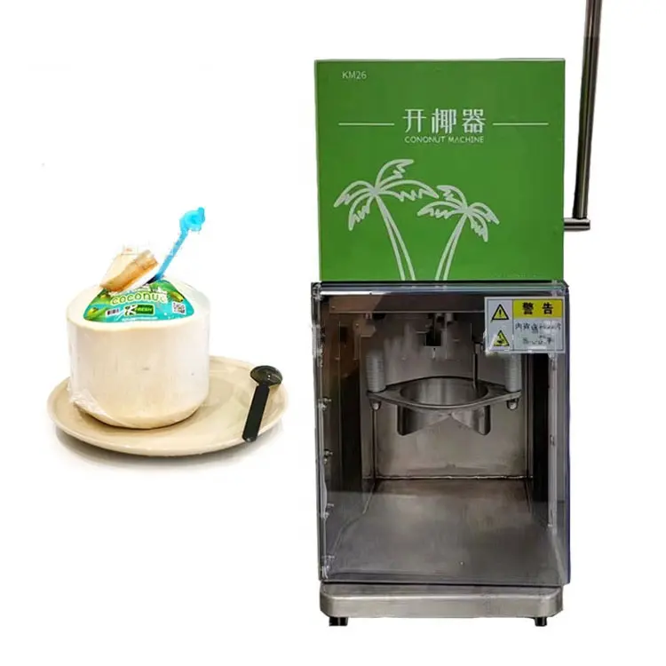 Hoge Kwaliteit Kokosnoot Water Extractor/Groene Kokosnoot Opener/Kokosnoot Snijden Opening Machine