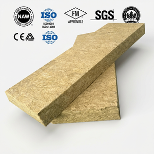 Panel de Lana de Roca de Alta Densidad UET, CAN/ULC S102 y ASTM E84 A1, Aislamiento Térmico y Acústico No Inflamable R38 para el Mercado Canadiense - Product Image 1