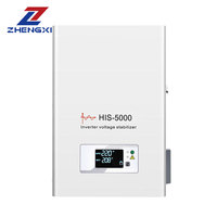 Convertisseur de tension à onde sinusoïdale pure 5KVA 4500W 220V/230V 90-310V avec protection rapide, régulateurs de tension automatiques, stabilisateurs AVR pour SVC