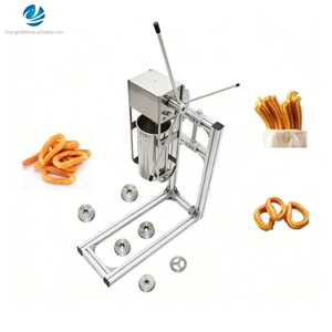 Máquina para Hacer <span class=keywords><strong>Churros</strong></span> Españoles <span class=keywords><strong>de</strong></span> Acero Inoxidable, Extrusora Vertical <span class=keywords><strong>de</strong></span> <span class=keywords><strong>Churros</strong></span>, Económica - Product Image 1