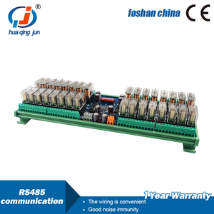 Huaqingjun 32-Channel RS485 haberleşme röle modülü <span class=keywords><strong>Modbus</strong></span> <span class=keywords><strong>RTU</strong></span> protokolü uzaktan kumanda ev otomasyonu için modül yapmak - Product Image 3