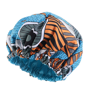 Bonnets doublés en Satin Extra, chapeau Turban, <span class=keywords><strong>chimio</strong></span>, pour enfants, motifs africains, personnalisés, pour <span class=keywords><strong>nuit</strong></span>, nouveauté - Product Image 3