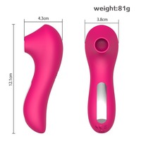 Tragbarer Kleiner Delfin-Vibrator mit Rosenform für Klitoris-Stimulation, 10 Frequenzen, USB-Aufladung, Sexspielzeug für Frauen