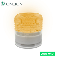 ONN-M4D Mini Feu de Signalisation Multicolore Clignotant avec Buzzer, Tour de Signalisation LED Pas Cher