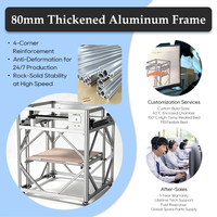 Imprimante 3D à granulés Dowell DP-A12-16 5000g/heure pour grandes sculptures, extrudeuse de granulés avec coque fermée