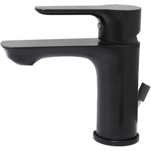 Robinet intelligent 25102T monocommande chaud/froid monotrou moderne pour lavabo domestique, couleur noire - Product Image 5