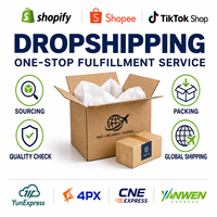 Agent de dropshipping en Chine pour Shopify, Shopee, TikTok, avec services de sourcing, contrôle qualité, emballage, entreposage et expédition mondiale