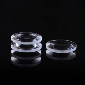 Diameter 22mm <b>Magnifying</b> <b>Glass</b> BK7 K9 Borosilicate Led <b>Light</b> Focusing Optical Biconvex Lens - Product Image 4