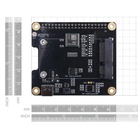 BSSY)Makerfabs WM1302 LoRaWAN Gateway Raspberry Pi Hat basé sur le concentrateur LoRa Semtech SX avec module GPS intégré