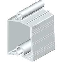 ARTSIGN Kit Kaki Solar Adjustable Tilt, Kaki Depan & Belakang Aluminium untuk Pemasangan PV di Atap Datar
