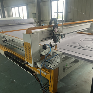 Máquina de coser industrial computarizada automática de una sola aguja máquina acolchadora de colchón de una cabeza - Product Image 3