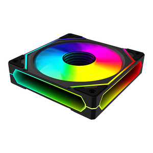 Lovingocool Phong Cách Mới <span class=keywords><strong>3</strong></span> Gương RGB <span class=keywords><strong>Fan</strong></span> PC Trường Hợp Máy Tính Chơi Game Mát Argb Đồng Bộ <span class=keywords><strong>Fan</strong></span> & Làm Mát Yên Tĩnh 12V <span class=keywords><strong>Fan</strong></span> Biểu Tượng Tùy Chỉnh Colourful - Product Image 3