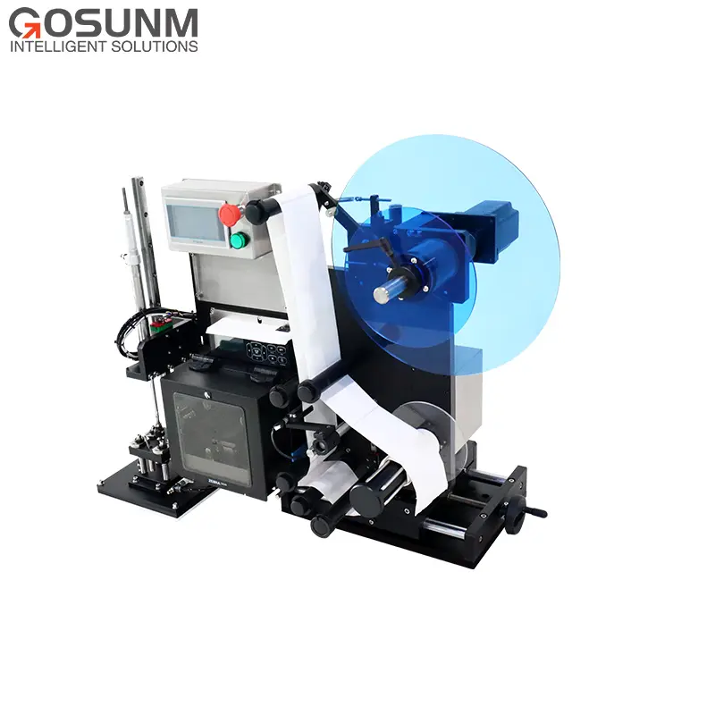Gosunm in và áp dụng các dụng cụ dán nhãn tự động trong máy in công nghiệp thực phẩm và áp dụng các hệ thống