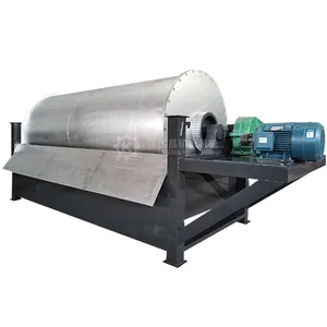 Mobilable Gold Wet Magnetic Separator Machine Price Roll Magnet Separator for Iron Sand Ore