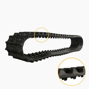 Лидер продаж, высококачественный сельскохозяйственный трактор 400x90, резиновая гусеница - Product Image 3