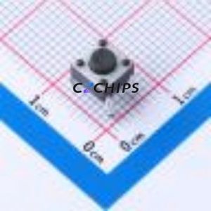 CTS-61D-V 250gf Tactile Switch Switch ( Operating Force: 2.5N )( Switch Length: 6mm )( Switch Width: 6mm ) - Product Image 1